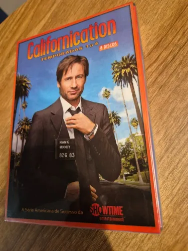 Box DVD Californication - Temporadas 1 a 4 completas (8 Discos) - Novo e Lacrado!