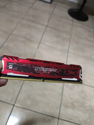 Memória RAM 4GB DDR4 Crucial Ballistix 2400mhz