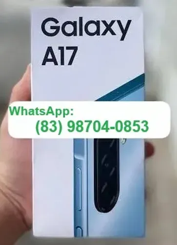 Samsung A17 128GB/4GB, 4G, NFC - Novo Lacrado - NF e Garantia 1 Ano.