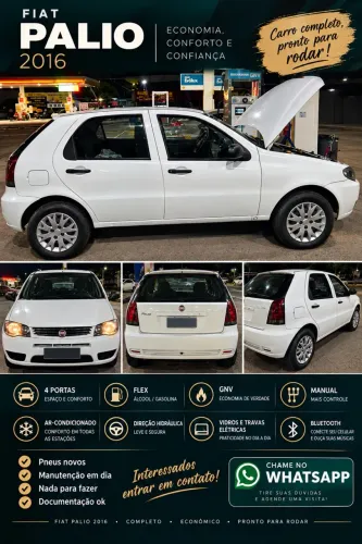 Fiat Palio 1.0/ Trofeo 1.0 Fire/ Fire Flex 4P 2016