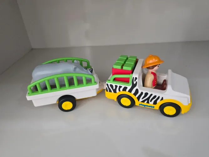 Playmobil 123 zoo safari original usado importado