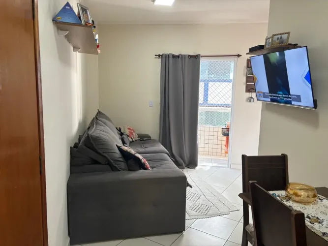 Apartamento à venda em Praia Grande-SP, Boqueirão: 2 quartos, 1 sala, 1 banheiro, 1 vaga, 
