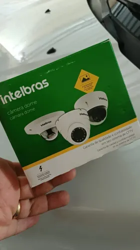 Câmera Profissional DOME Intelbras com reconhecimento facial OBS: Tenho 10 Unidades