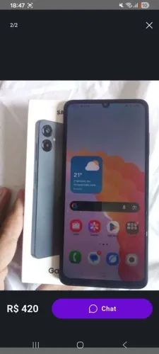 Vendo um celular A06