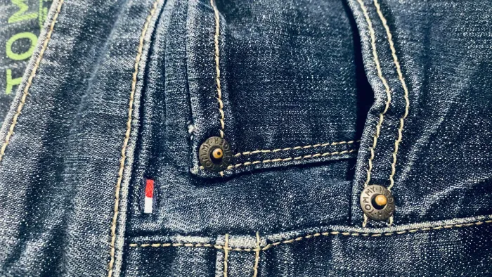 Calça  jeans Tommy Hilfiger - tamanho 14 - Masculinas 