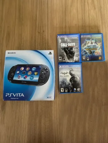 Ps vita Oled na Caixa Completo 