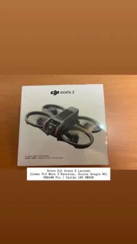 Drone Dji Avata 2 + Óculos N3 - Lacrado