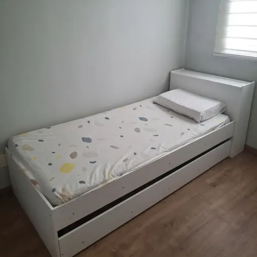Cama de Solteiro com Bicama, Nova nem usei