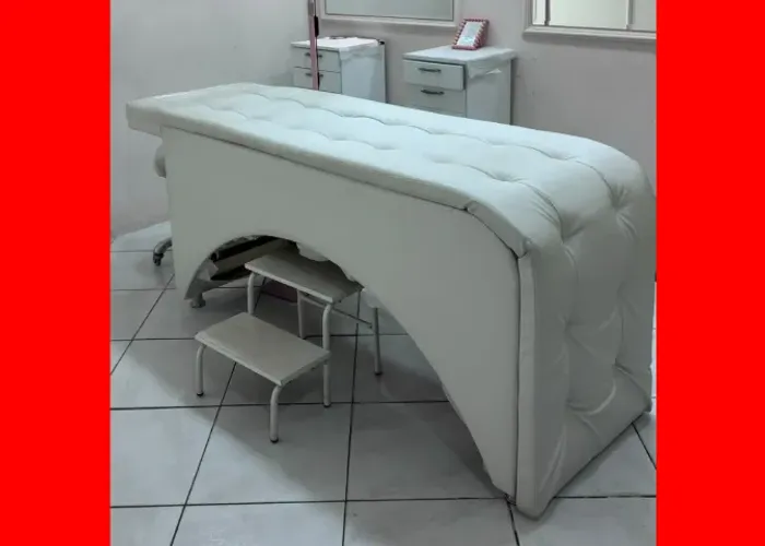 Maca para estética com escada
