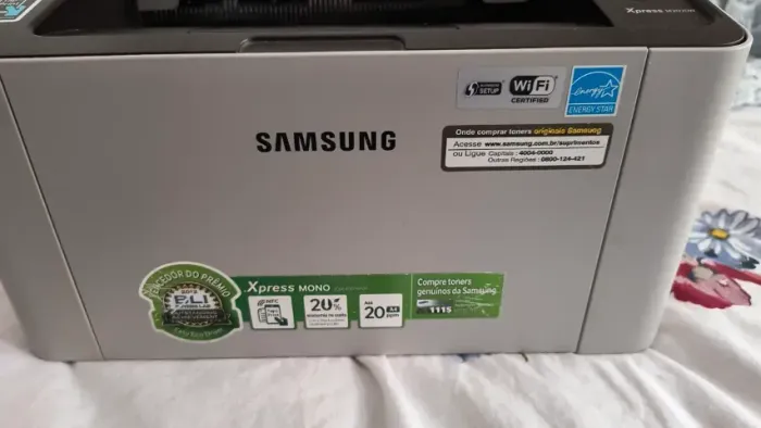 Imp Samsung WiFi Tonner Preto