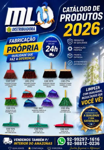 VASSOURAS-RODOS-PRODUTOS DE LIMPEZA