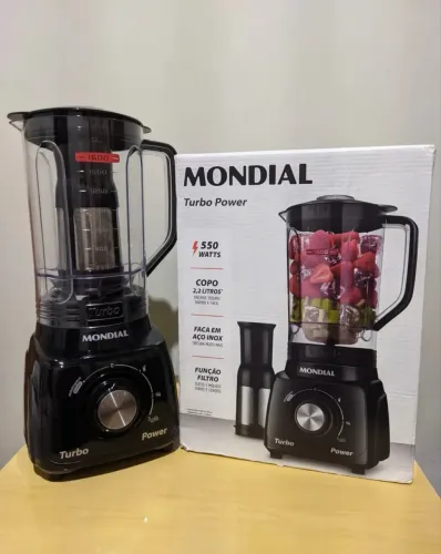 Liquidificador Turbo Power Mondial 550W 220v