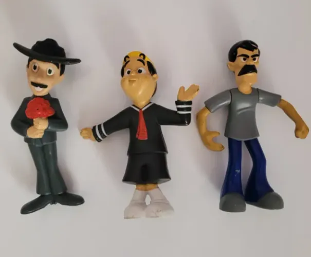 Bonecos turma do Chaves