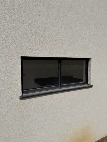 Janela Horizontal, Esquadria de Alumínio