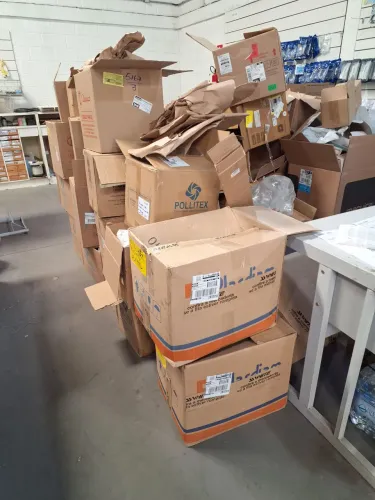 Caixas de papelão 