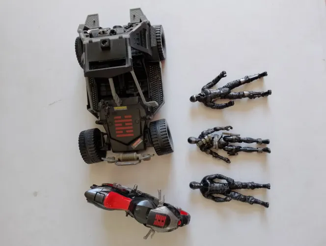Lote Comandos em Ação Modernos Snake Eyes Hasbro - Escala 3,75