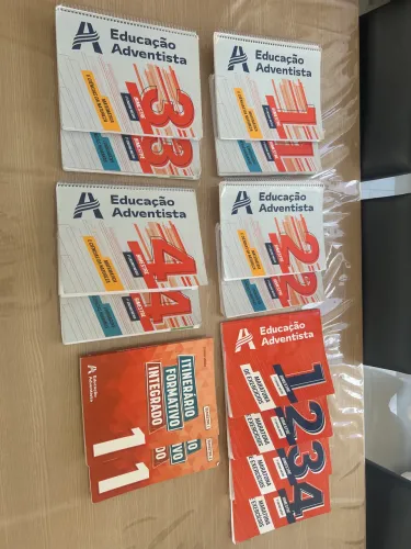 Livros 1º Ano Adventista em Ótimo Estado