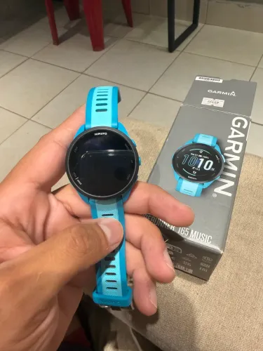 GARMIN 165 music (só tem 10 dias de uso)