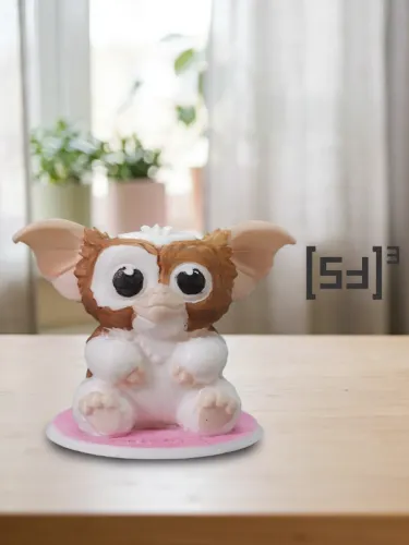 Figura Colecionável Gizmo, Filme Gremlins (1984, 1990) - Anos 80 - Impressão 3D Impress