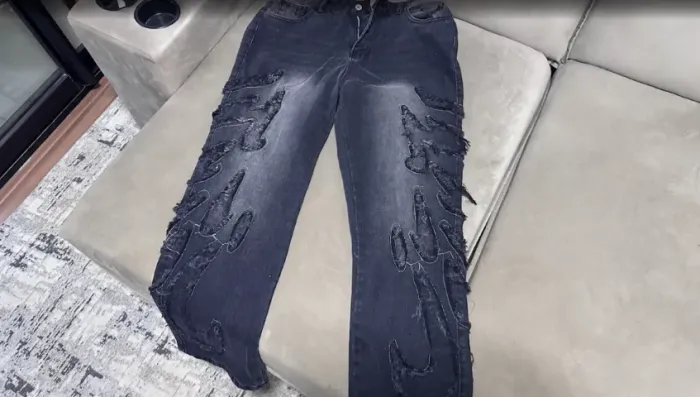 Calça Jeans Y2K - Tamanho XL