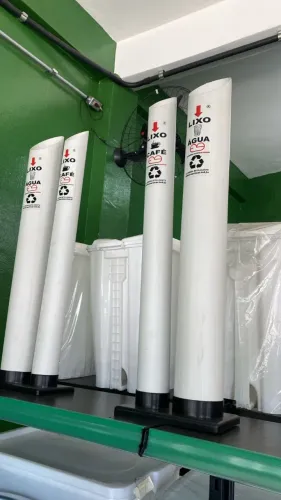 Lixeira Para Copo Descartável Água/Café Plástico