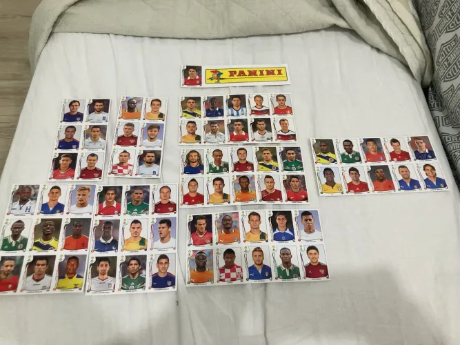 Kit Atualização Album Copa 2014 - Panini - Figurinhas não coladas