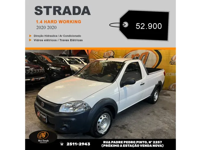 Fiat Strada Working Hard 1.4 Fire Flex 8V CS 2020