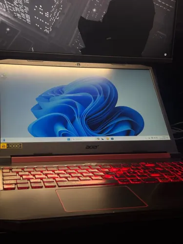 Notebook gamer Acer nitro - já com upgrade!