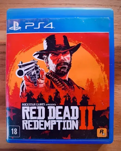 Red Dead Redemption 2 - Jogo PS4 Mídia Física + Mapa