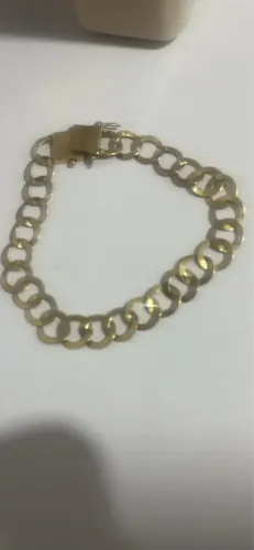 Pulseira de ouro 18k 14,3 g e 25g