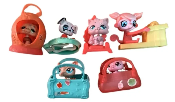 Brinquedos Antigo Mc Donald My Little Pet 