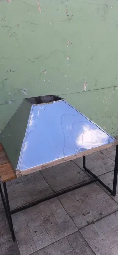Coifa inox de parede para restaurante