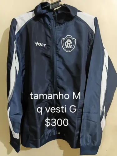 Agasalho do Remo na etiqueta