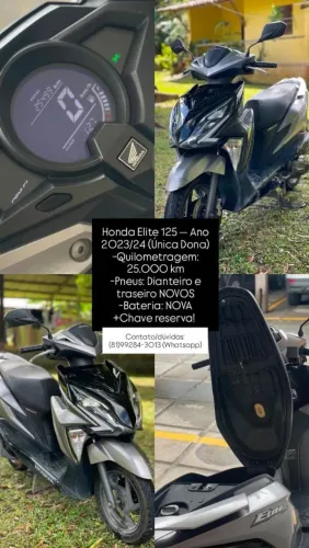 Honda Elite 125 2023/2024 Gasolina