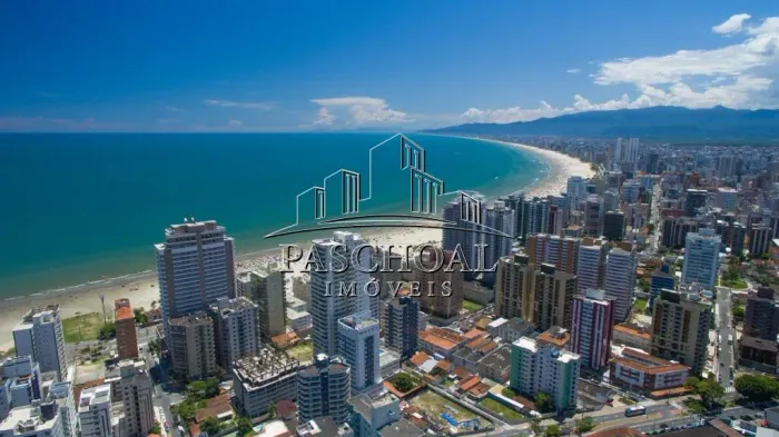 FRENTE AO MAR, APARTAMENTO 01 QUARTO C/ SACADA EM PRAIA GRANDE.