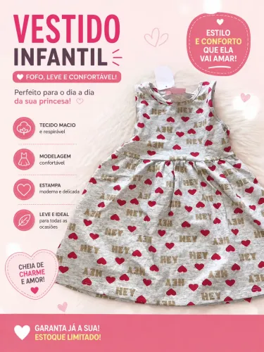 Vestido infantil para menina?