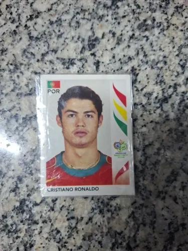 Figurinha Rara do Cristiano Ronaldo - Copa do mundo 2006