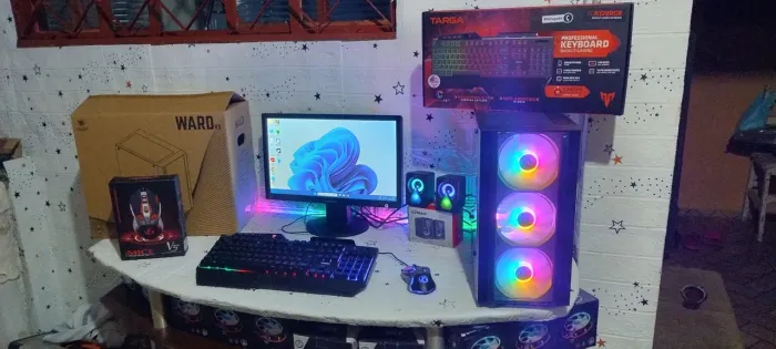 Computador i5, novo, 16gb memória ram, ssd 240gb, monitor 19 polegadas HDMI