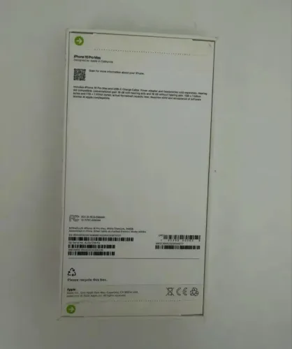 iPhone 16 pro max 256 gb LACRADO
