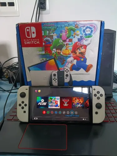 Nintendo Switch OLED 2tb com vários jogos