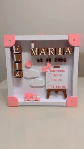 Quadro personalizado bebê