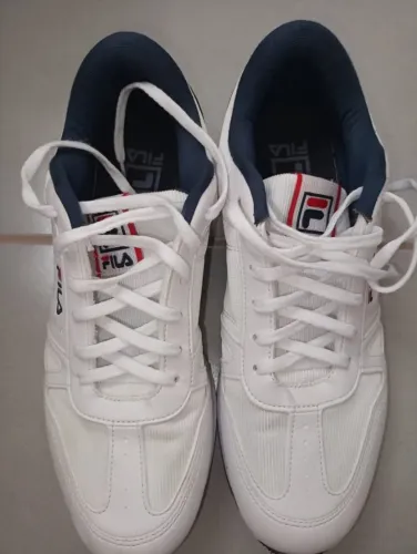 Tênis Fila Classic Runner Sl Masculino - Branco+Marinho tamanho 42