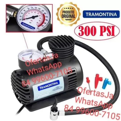 Compressor de Ar Portátil Tramontina 300 psi 50 W 12 V