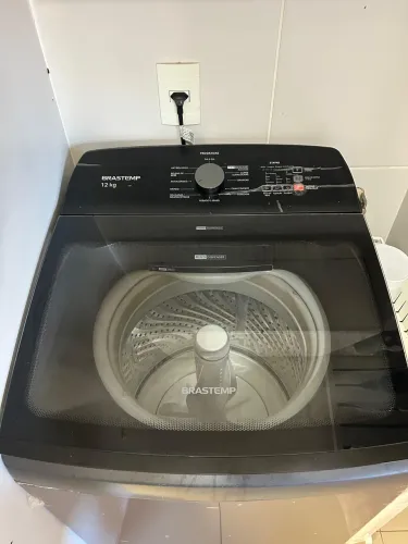 Máquina de lavar Brastemp 12 kgs titanium 