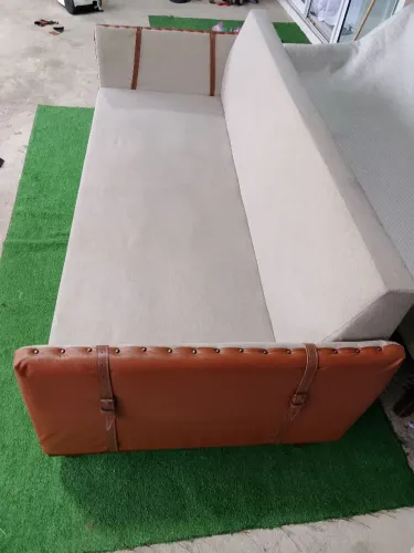 Estou vendendo esse sofá de linho