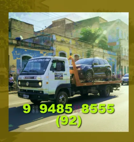 Guincho Auto Socorro em Manaus, atendimento rápido e garantido! Ligue agora!