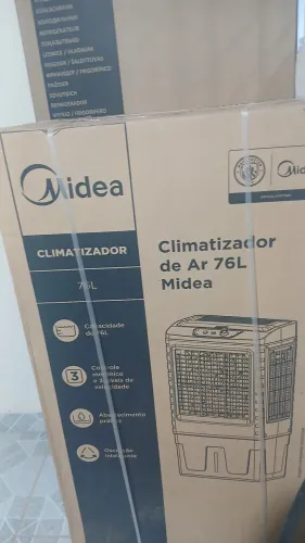 Vendo dois climatizador de ar 76L Midea novo