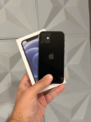 iPhone 12 mini 64 Gb preto 6 meses garantia 100%