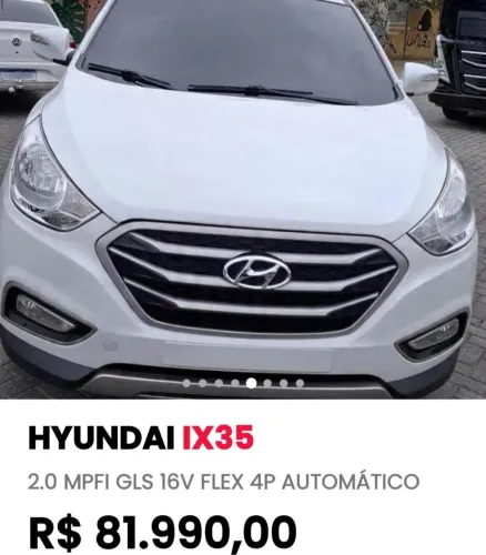 Hyundai IX35 GLS 2.0 16V 2WD Flex Aut. 2018