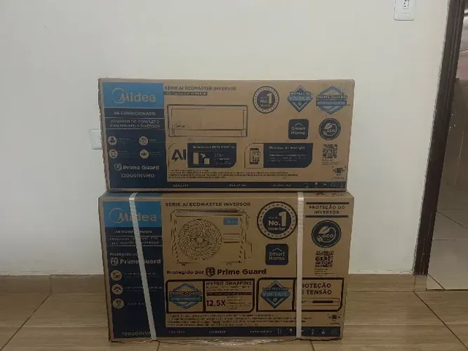 Título: Ar Condicionado Midea Inverter AI Ecomaster 12000 BTUs (Novo na Caixa)Descrição:Ve